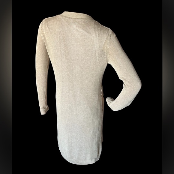 Hoss Intropia Button Front Sweater Dress Fully Lined Retro Women XS Grannycore - Picture 3 of 11